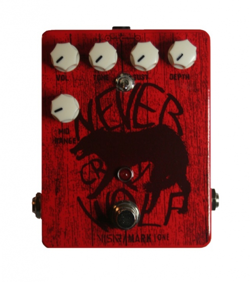 Visar Stompboxes Never Cry Wolf MK1 High Gain Fuzz efekt Visar Stompboxes Never Cry Wolf MK1 High Gain Fuzz efekt