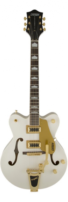 Gretsch G5422TDCG Electromatic Hollow Body Double Cutaway white elektrick kytara