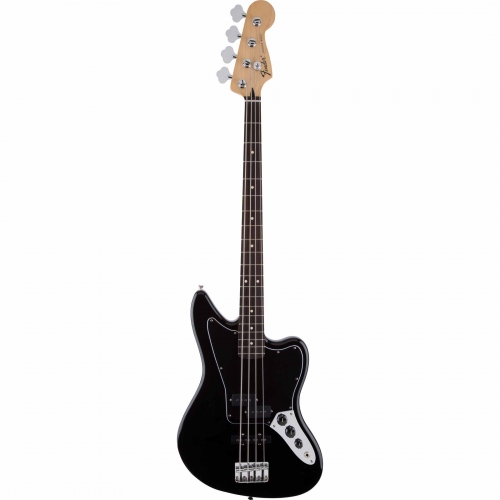 Fender Standard Jaguar RW Black  basov kytara