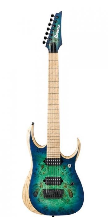 Ibanez RGDIX7 MPB SSB Iron Label Surreal Blue Burst elektrick kytara