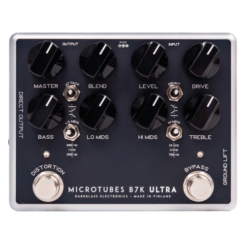 Darkglass Electronic Microtubes B7K Ultra Bass Overdrive / Preamp efekt pro basovou kytaru