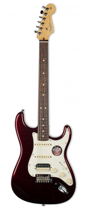 Fender American Stratocaster HSS Shaw RW Bordeaux Metallic