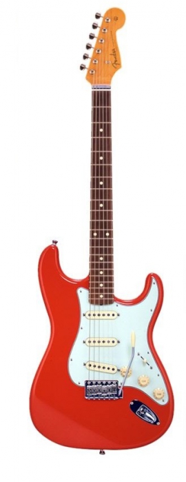 Fender 60s Stratocaster Fiesta Red Japan elektrick kytara