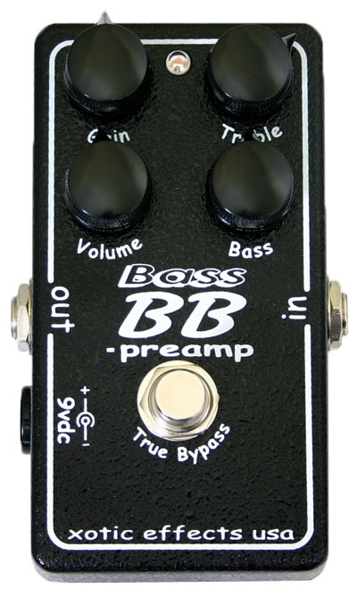 Xotic BB Bass Preamp efekt pro basovou kytaru