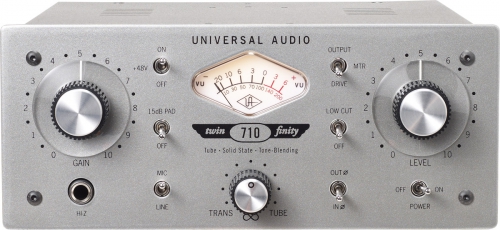 Universal Audio 710 Twin-Finity  pedzesilova