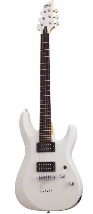 Schecter C6 Deluxe Satin White elektrick kytara