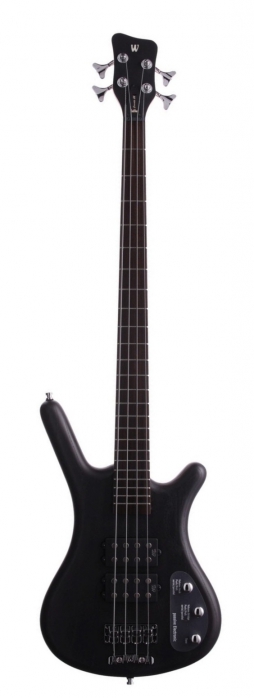 RockBass Corvette $$ 4 Nirvana Black Transparent Satin passive basov kytara