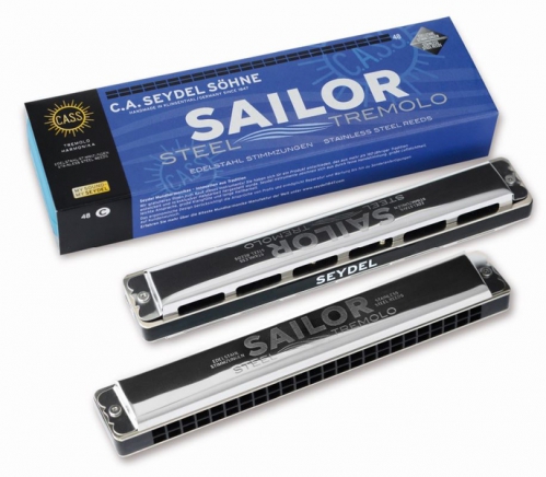 Seydel 26480C Sailor Steel 48 C, foukac harmonika