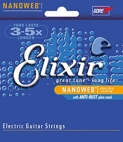 Elixir 12450 NW struny pro elektrickou kytaru