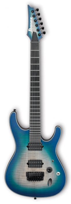 Ibanez SIX6FDFM Iron Label Blue Space Burst elektrick kytara