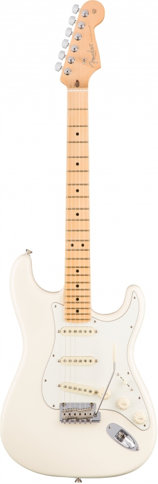 American Pro Stratocaster MN Olympic White elektrick kytara