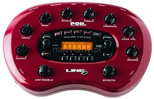 Line 6 POD XT kytarov procesor