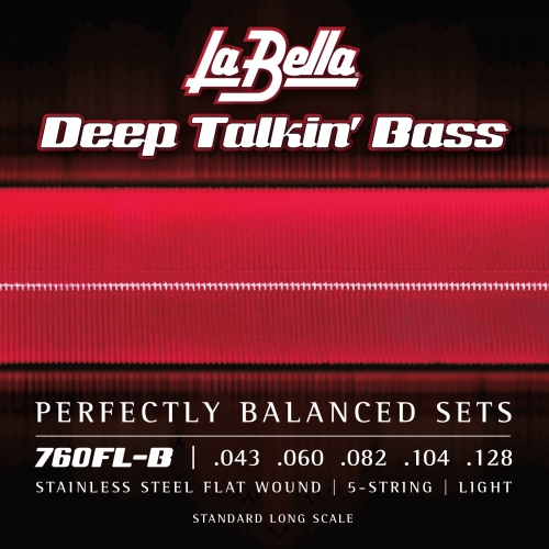 LaBella 760FL-B Deep Talkin Bass 43-128