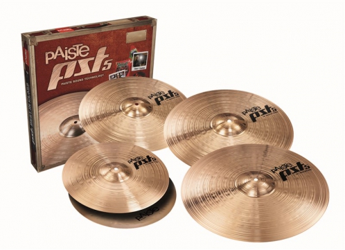 Paiste PST 5  14″HH 16″C  18″C 20″R  soubor bicch inely