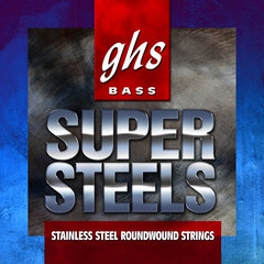 GHS Super Steels struny pro basovou kytaru, 4-str. Custom Medium Light, .045-.105 GHS Super Steels struny pro basovou kytaru, 4-str. Custom Medium Light, .045-.105