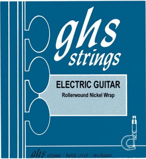 GHS NICKEL ROCKERS struny pro elektrickou kytaru, Light, .011-.050, Rollerwound, G3 ovinut