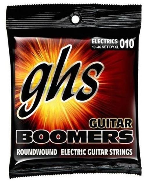 GHS Dynamite Guitar Boomers struny pro elektrickou kytaru, Extra Light, .010-.046