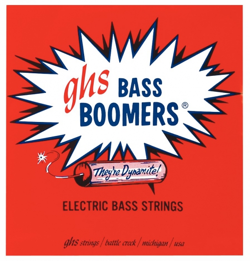 GHS Bass Boomers struny pro baskytaru 4-str. Regular, .045-.095, Short Scale