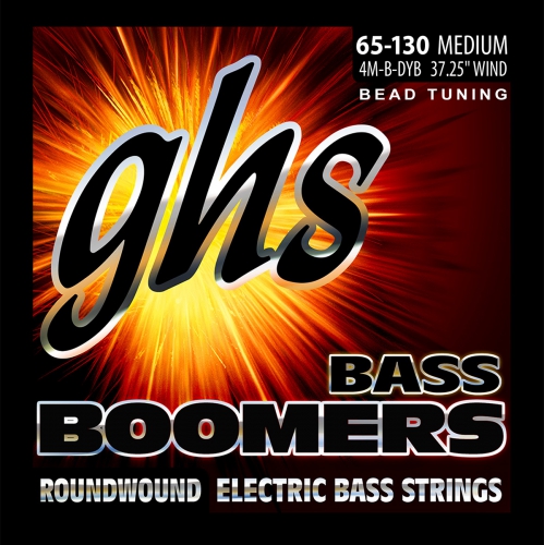 GHS Bass Boomers struny pro baskytaru  4-str. Medium, .065-.130, BEAD Tuning