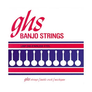 GHS Tenor struny pro tenorov banjo, 4-str. Loop End, Phosphor Bronze, Light, .009-.028