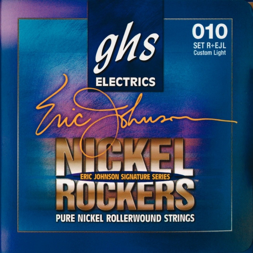 GHS NICKEL ROCKERS struny pro elektrickou kytaru, Custom Light, .010-.050, Rollerwound