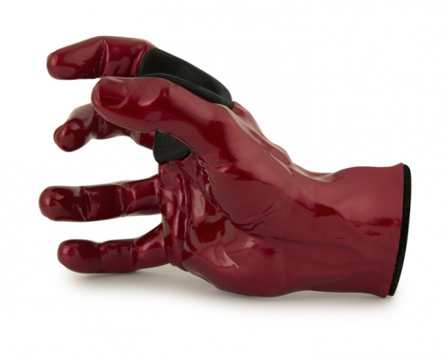 GuitarGrip Male Hand, Red Metallic kytarov drk na stnu, prav