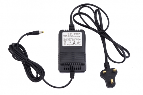 RockPower NT 15UK 9,5V AC Anglický konektor, napáječ pro klávesy RockPower NT 15UK 9,5V AC Anglický konektor, napáječ pro klávesy