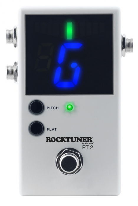 RockTuner PT2 WHITE chromatick ladika kytarov efekt, bl