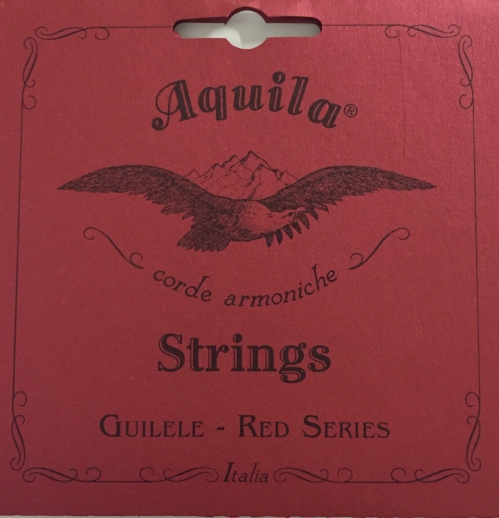 Aquila Guilele/Guitalele Set Red Series E Tuning, e-a-d-G-B-E struny pro kytarov ukulele