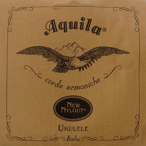 Aquila New Nylgut Struny pro ukulele, DGBE Baritone, low-D, wound-D&G