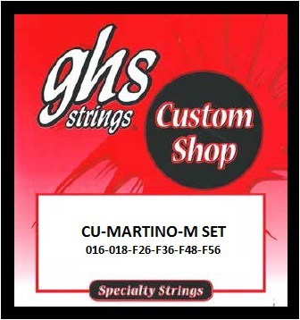 GHS Custom Shop - Pat Martino Signature Flatwounds struny pro elektrickou kytaru, Light, .016-.056