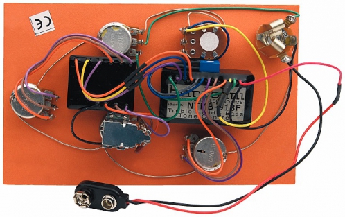 Bartolini HR-5.2/918 - aktivn pedzesilova, 3-psmov ekvalizr 