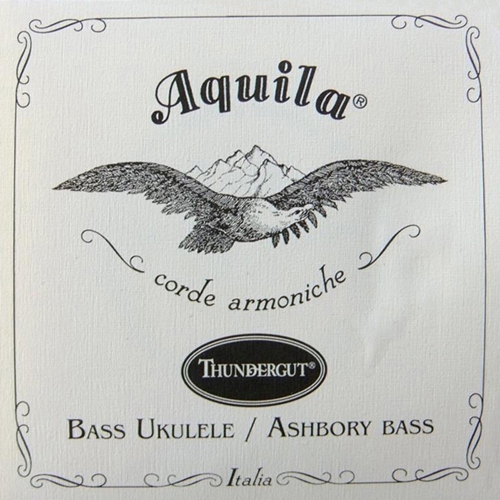 Aquila Thundergut Bass struny pro ukulele, BEADG