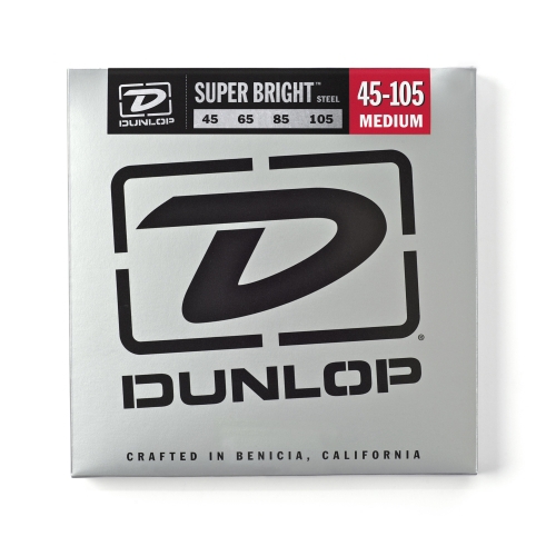 Dunlop Bass Super Bright 5 Nickel struny pro basovou kytaru 045-125