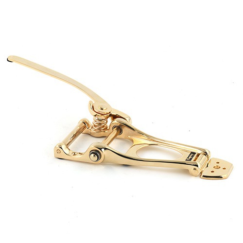 Bigsby B12 Vibrato Gold Plated Solid Body Thin A-E-Guitars kobylka