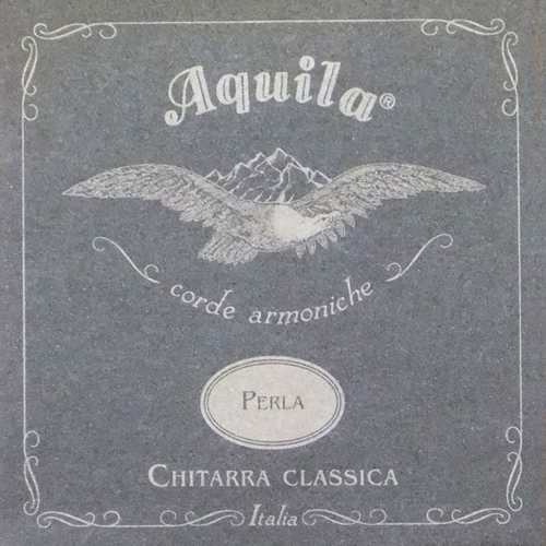 Aquila Perla - BioNylon & Silver Plated Copper struny pro kytaru klasickou, Normal Tension