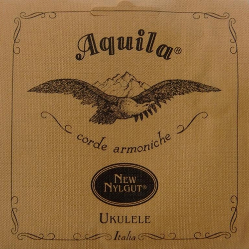 Aquila New Nylgut jednotliv struna pro Barytonov Ukulele, 3rd G, Aluminum wound