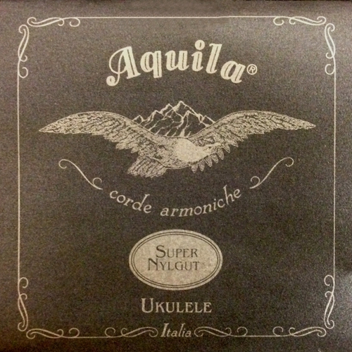 Aquila Super Nylgut struny pro ukulele soprn GCEA wound low-G