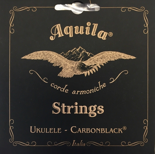 Aquila Carbonblack struny pro ukulele GCEA Tenor, high-G