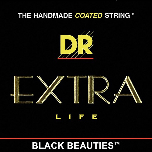 DR BKE-9 Black Beauties Extra Life struny na elektrickou kytaru