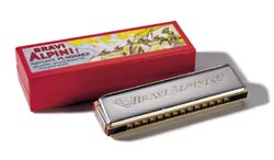 Hohner 1298/28-C Bravi Alpini foukac harmonika