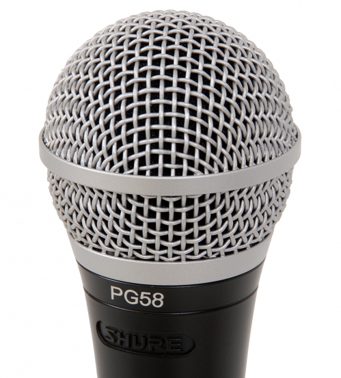 Shure PG 58 XLR mikrofon dynamiczny