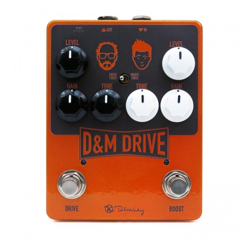 Keeley D&M Drive - Daniel Steinhardt & Mick Taylor (That Pedal Show) Signature Overdrive / Boost gitarov efekt