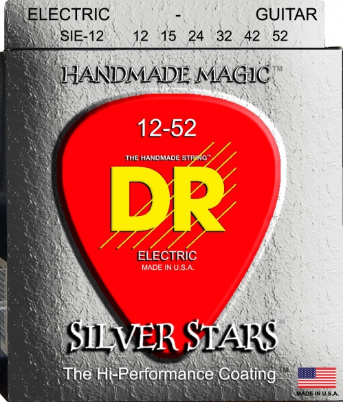 DR SIE-12 K3 SILVER STARS Set .012-.052 DR SIE-12 K3 SILVER STARS Set .012-.052