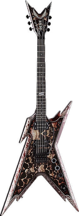 Dean Dimebag Razorback Skulls elektrick kytara