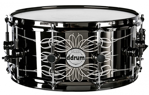 Ddrum Tatooed Lady 6.5x14 BLK