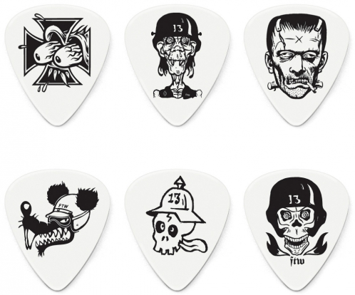 Dunlop Frank Kozik II Picks Player′s Pack, 1.00 mm