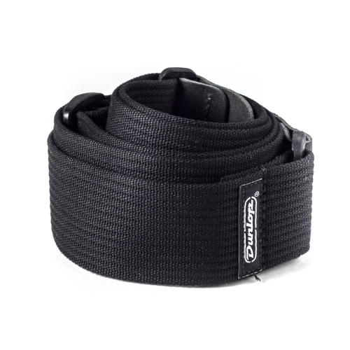 Dunlop Ribbed Cotton Strap - Black