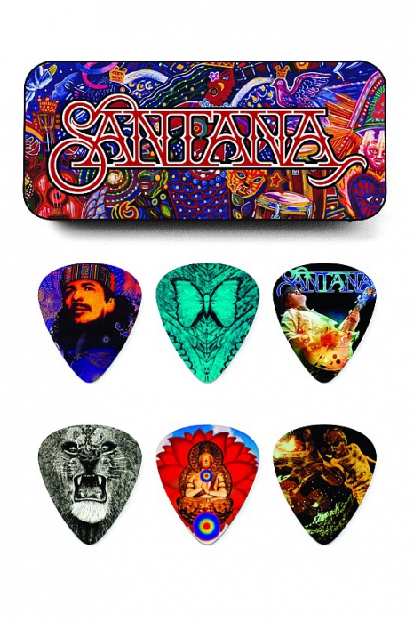 Dunlop Santana Pick Tin, medium
