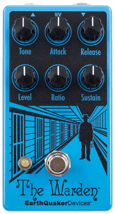 EarthQuaker Devices Warden V2 Optical Compressor efekt elektrick kytary